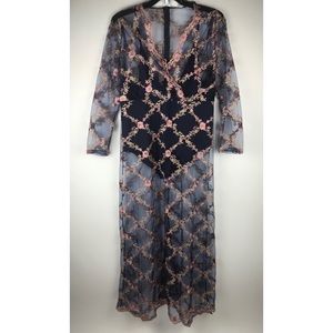 Touch Me Women’s Sheer Maxi Dress